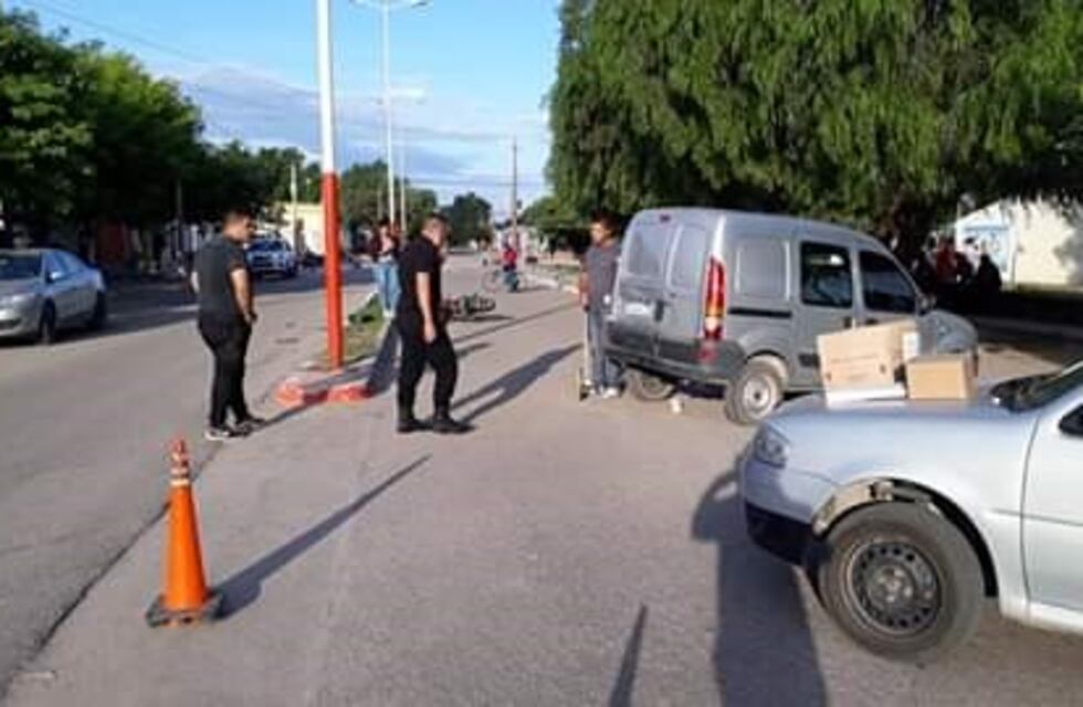 Chepes: murió motociclista tras chocar con una camioneta