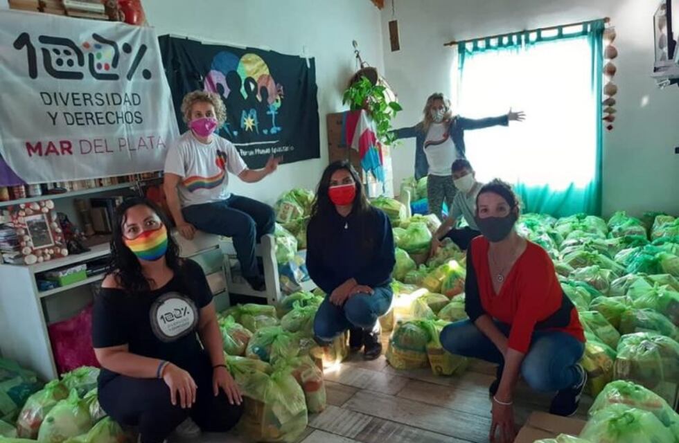 El Comité de Emergencia LGTBIQ+ marplatense lleva adelante una campaña solidaria