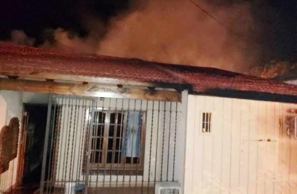 Se incendió una panadería de San Martín y hubo pérdidas totales