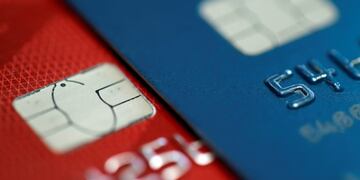 FILE- This June 10, 2015, file photo shows chip credit cards in Philadelphia\u002E Most insurers use credit-based insurance scores, which use information from credit reports to help set premiums for auto, homeowners and renters policies\u002E A drop from excellent to poor credit can more than triple homeowners’ premiums in some states\u002E Credit can have a bigger impact on auto insurance premiums than any other factor, including someone’s driving record, according to an investigation by Consumer Reports\u002E (AP Photo/Matt Rourke, File)