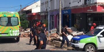 Tragedia en Punta Mogotes (Foto: Clarín)