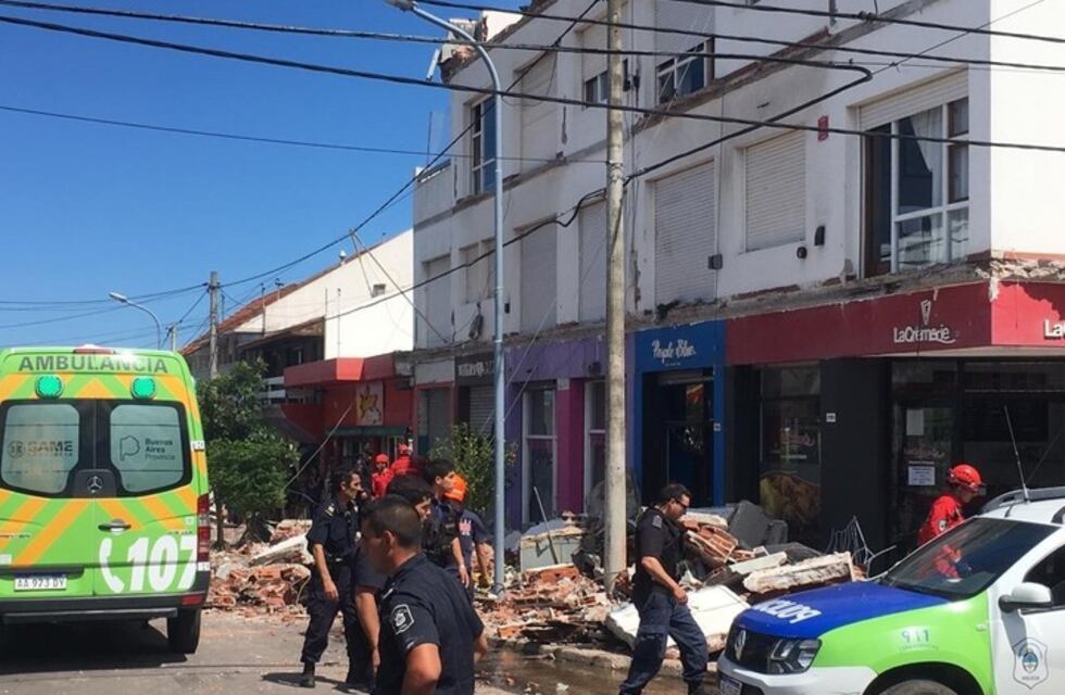Mar del Plata: se desprendieron tres balcones y aplastaron a una madre y a su hijita