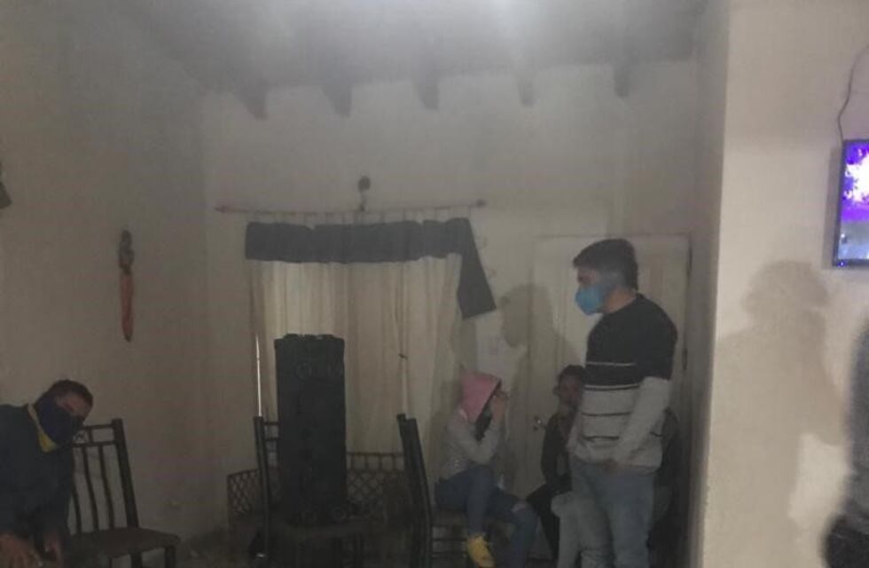 Armaron una fiesta clandestina en Caucete: detuvieron a 13 personas