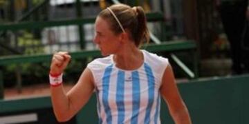 La Peque jugaru00e1 la Fed Cup con Argentina esta semana en Mu00e9xico.