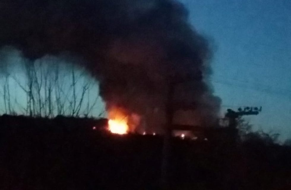 Se incendió nuevamente el basural de Unquillo