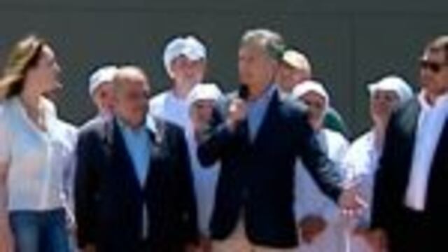 Mauricio Macri inauguru00f3 una planta de Havanna en Mar del Plata