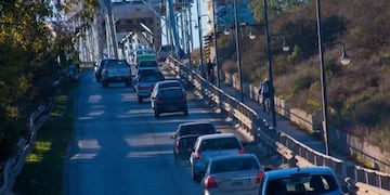 Habrá cortes intermitentes en los puentes que unen Viedma y Patagones