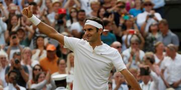 Roger Federer busca un nuevo título en Wimbledon\u002E