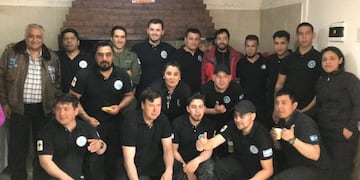 Equipo de Defensa Civil del Corazón de la Isla Tolhuin, Tierra del Fuego\u002E