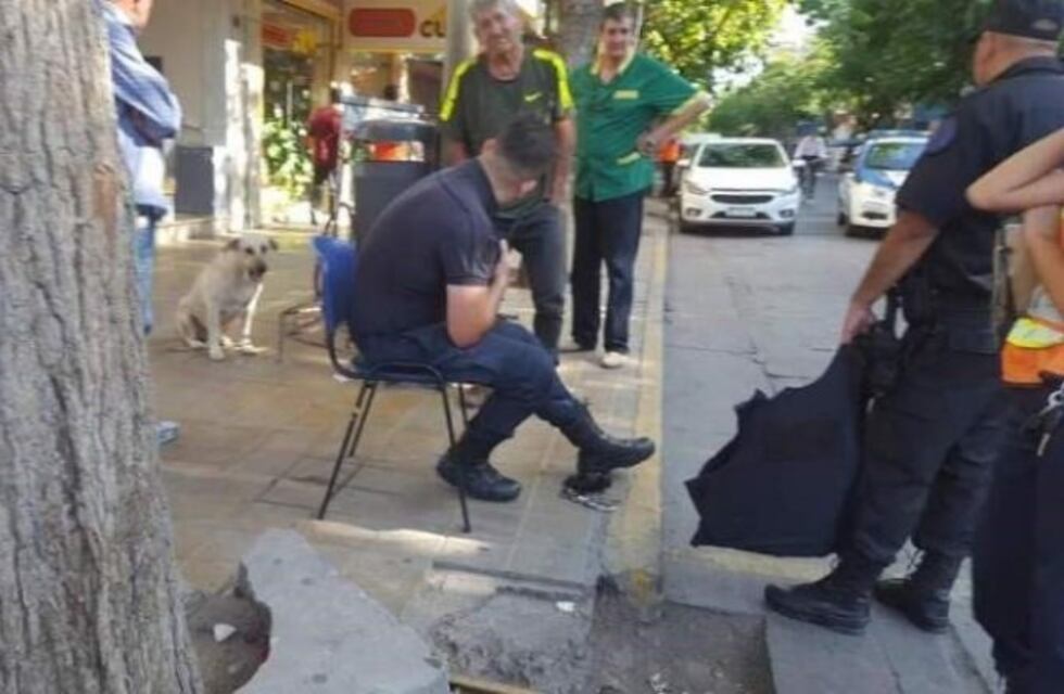 Un policía terminó apuñalado por intentar frenar una pelea familiar
