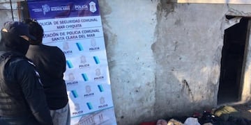 Una pareja protagonizó un robo millonario de camperas en Santa Clara del Mar (Foto: Policía de Seguridad Comunal de Mar Chiquita)