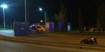 La motociclista falleció este domingo a la madrugada\u002E (Medios de Red)