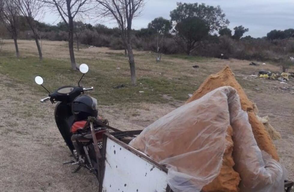 San Luis: lo sorprendieron infraganti tirando basura y lo multaron