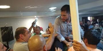 Destrozos en el HCD de Iguazú