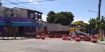 Cortes y desvíos en barrio Jardín\u002E