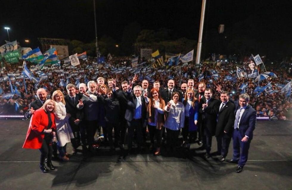 Bertone: "Estamos confiados de que el Frente de Todos ganará"