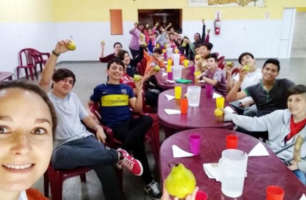 Promueven el consumo de frutas en los Centros de Alimentación de La Pampa