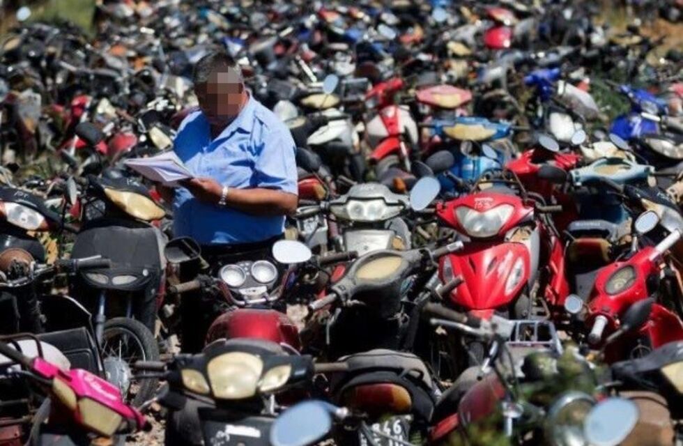 Rematarán motos por $3.000