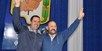 Gildo Insfrán- Eber Solis fueron consagrados como candidatos a gobernador y vice