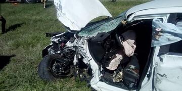 Fuerte accidente en la región\u002E