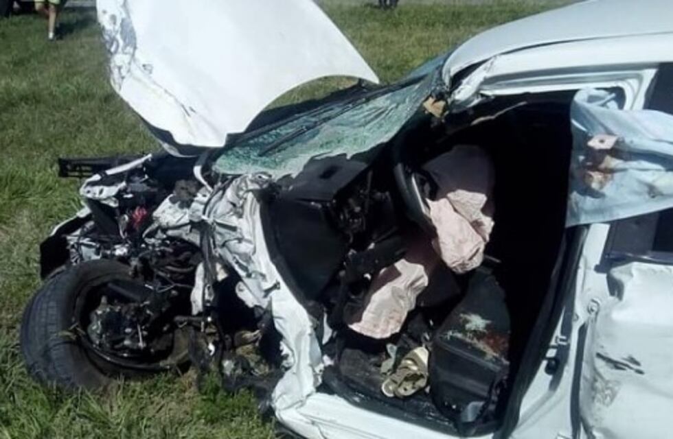 Brinkmann: Joven resultó con lesiones graven en un accidente