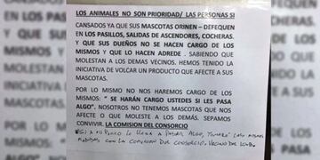 La administración de un edificio quiere envenenar a los perros de los vecinos porque \
