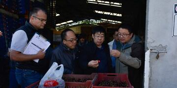 funcionarios chinos en los antiguos