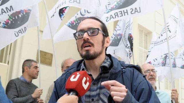 Sebastián Henríquez, titular del SUTE.