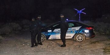 Encontraron un cuerpo en el marco de la búsqueda de Facundo Astudillo\u002E (Foto @SassoGerman)