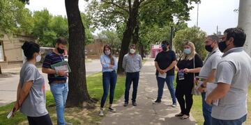 Intervención en seguridad vial en el barrio Italia
