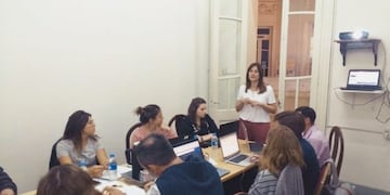 La tercera y última capacitación se llevó a cabo en el CCIRR (Prensa Municipalidad de Rafaela)