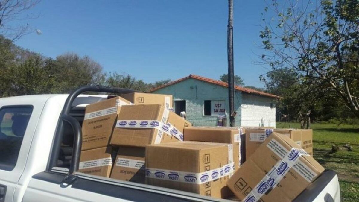 Leche robada en Chaco