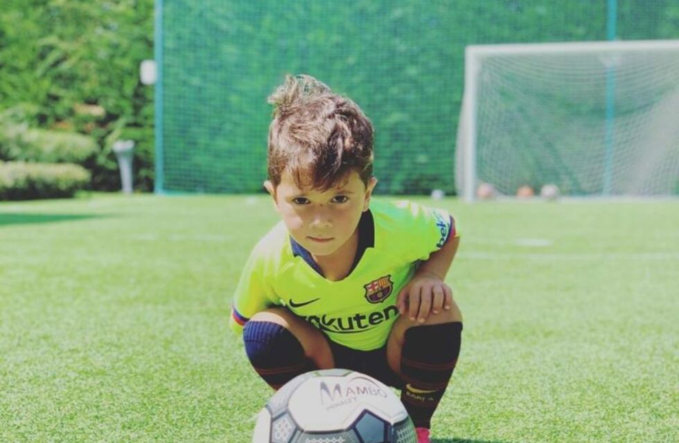 Mateo Messi enloqueció con el gol de su papá Lionel