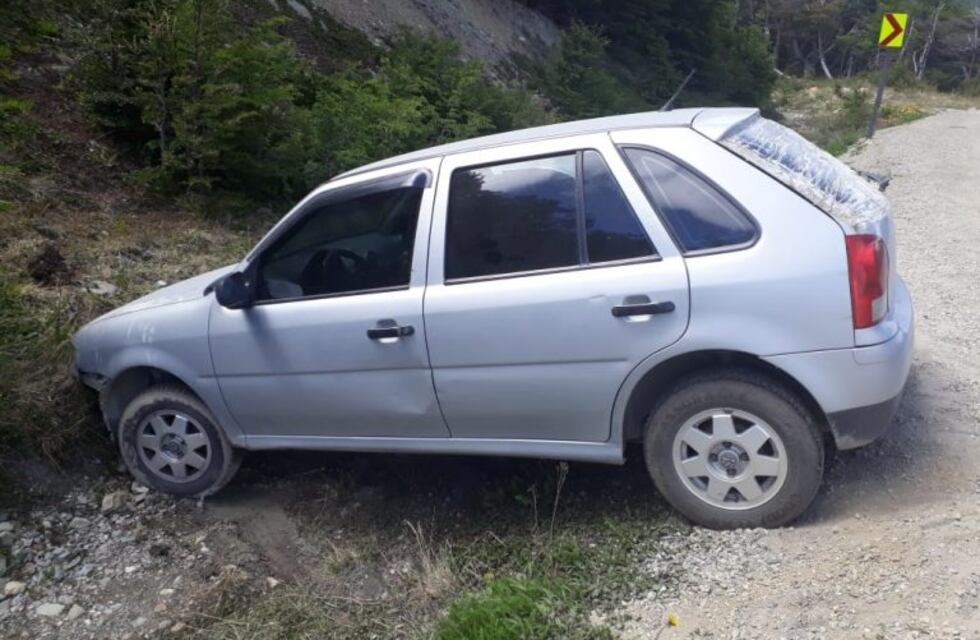 Se produjo un despiste en la Ruta J, a la altura del Km 17