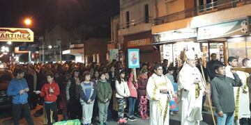 Procesión de María Auxiliadora