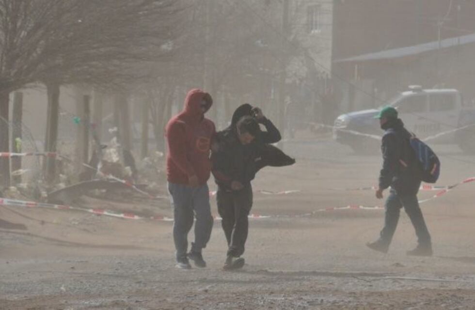 Anticipan otro fuerte temporal de viento para mañana