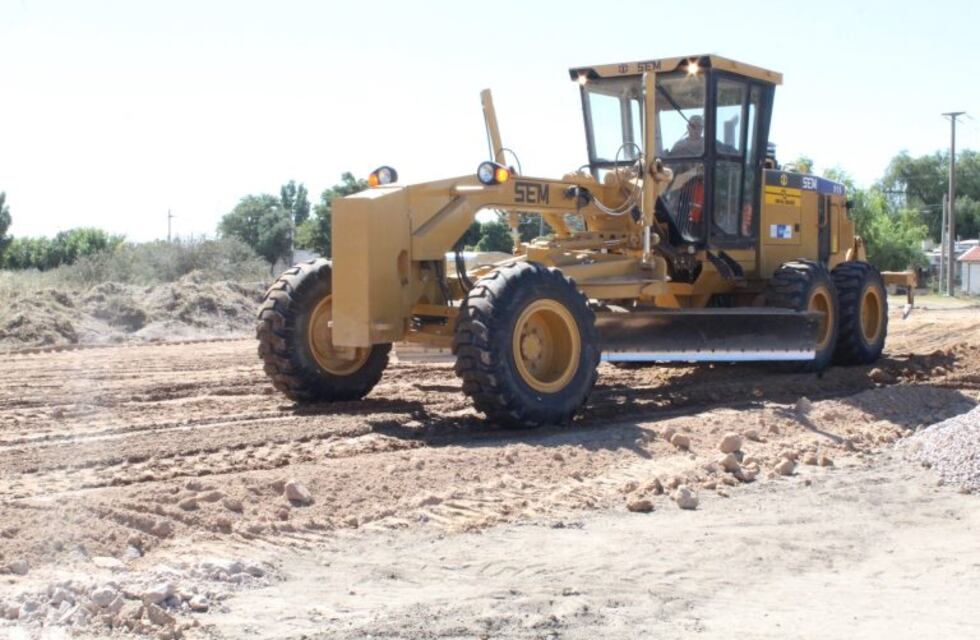 Continúa la construcción del pasaje que une calles Brown y España