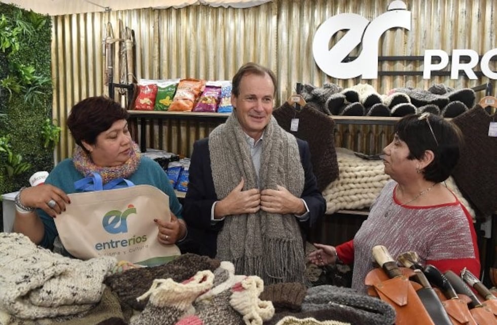 Bordet dijo que Entre Ríos "está muy bien representada" en la exposición de La Rural
