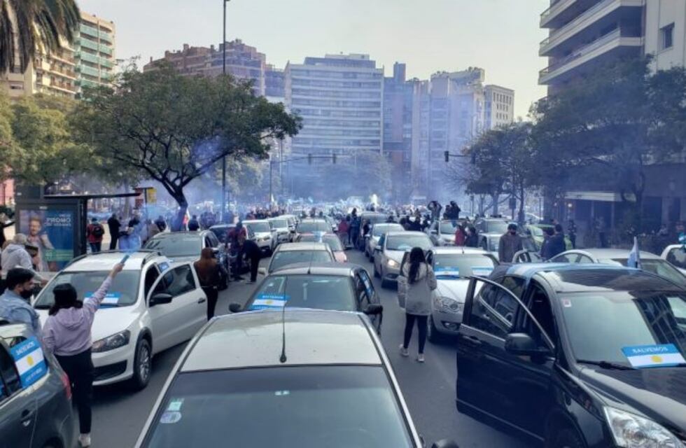En fotos: la caravana "por las dos vidas" en las calles de Córdoba