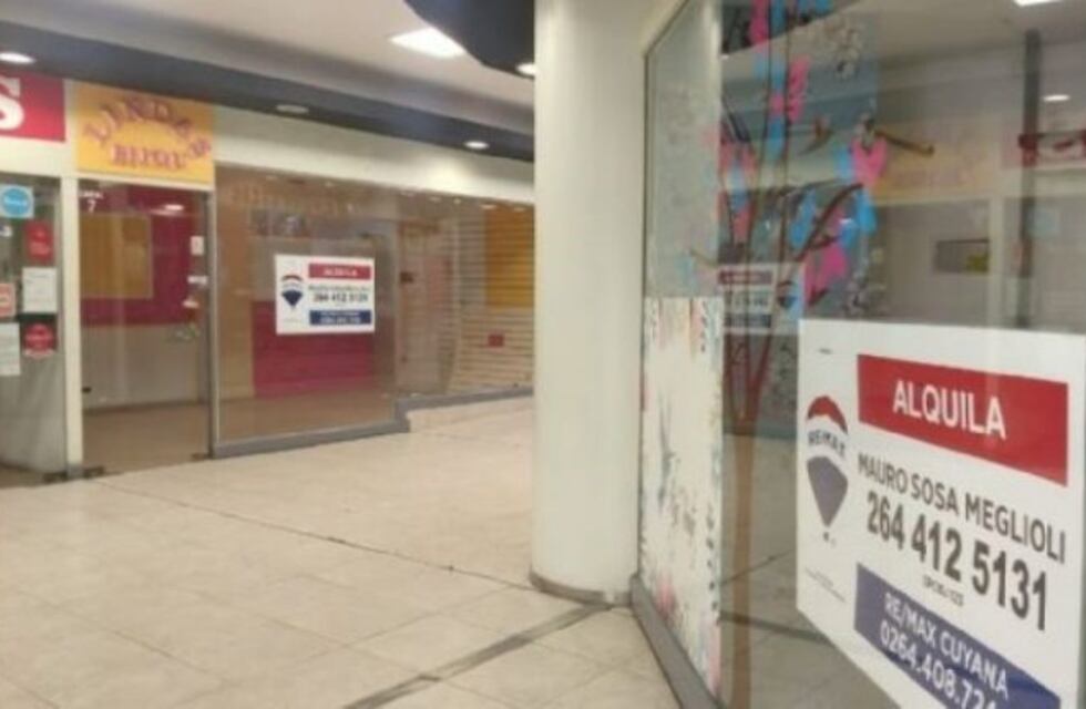 En los últimos meses cerraron casi 100 comercios sanjuaninos