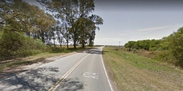 Ruta A74 curva de los camioneros (Google Street View)