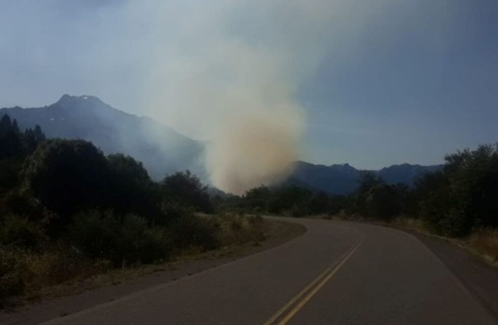 Incendio en el Lago Futalaufquen