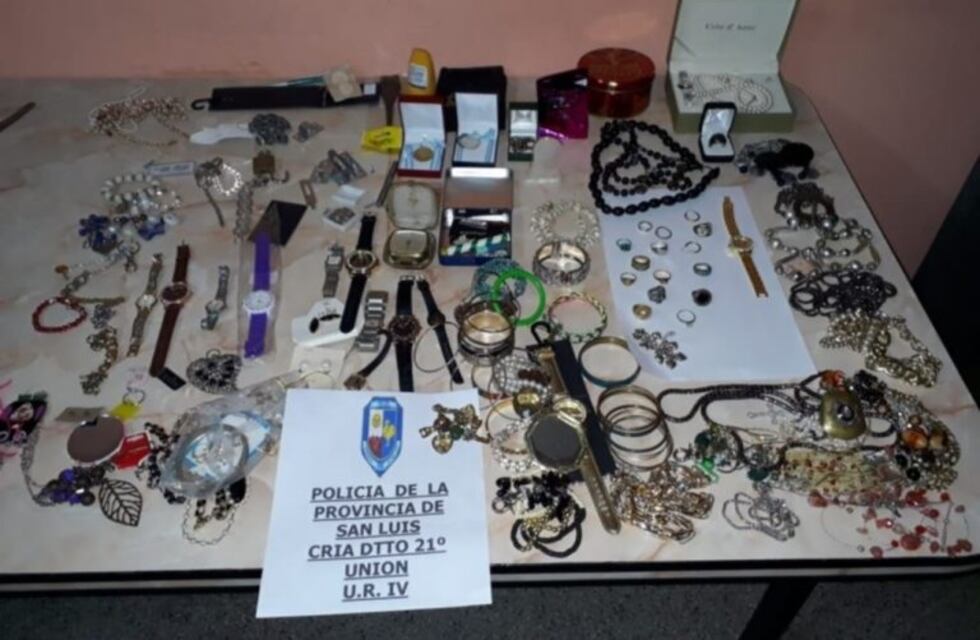 Detuvieron al supuesto autor de cuatro robos en San Luis