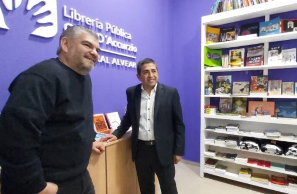 General Alvear abrió la primera librería pública del Sur
