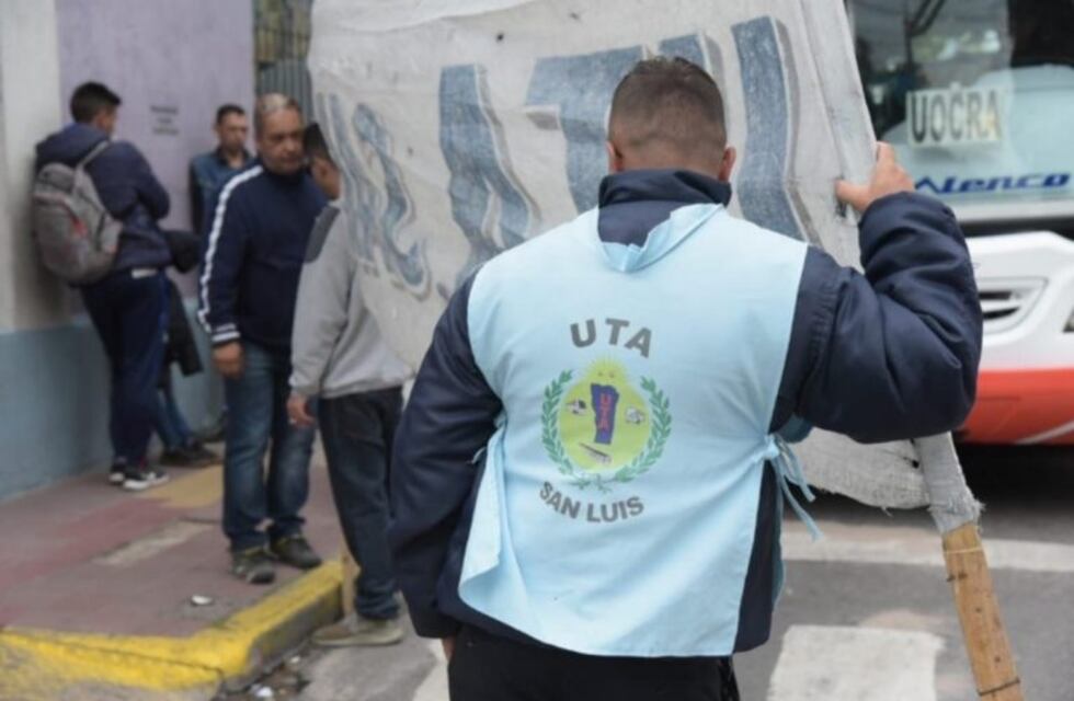 La UTA amenaza con un paro de 10 días en San Luis