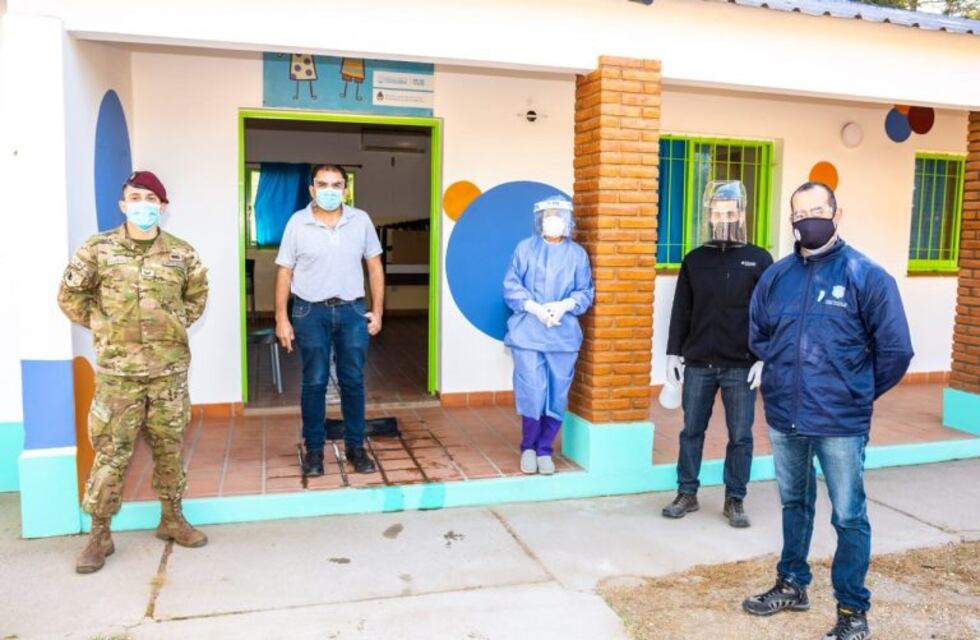 Mina Clavero cuenta con Centro de testeos de Covid-19