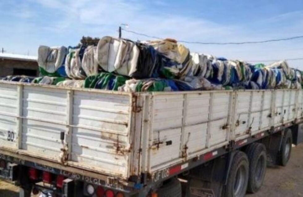 Transforman envases plásticos de agroquímicos en postes para vid