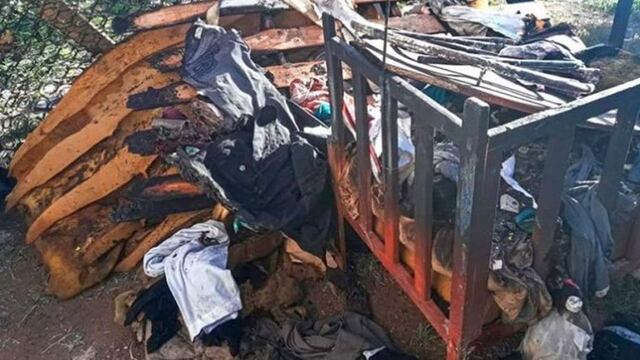 Incendio en una vivienda de Anguil (La Arena)