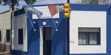 Comisaría de Pueblo Esther, donde fue hallada la mujer\u002E (Archivo)