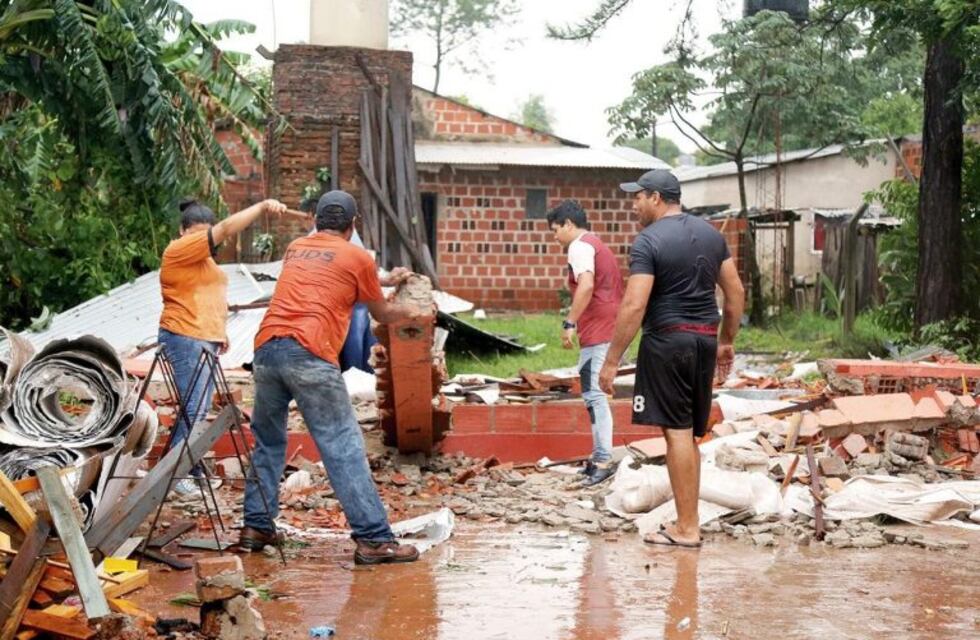 Varias viviendas damnificadas en Posadas y Garupá a raíz de la fuerte tormenta